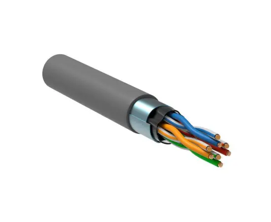 კაბელი საკომუნიკაციო IEK F/UP 5se 4x2x24AWG solid PVC