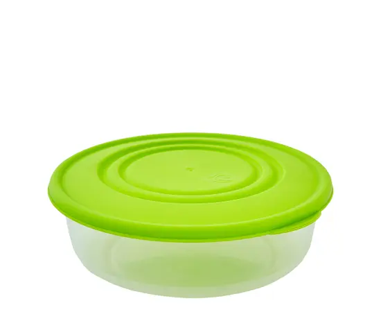 Container Aleana for products round 1.7 l transparent/olive