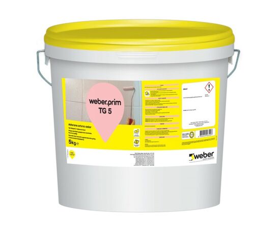 Primer ceramic on ceramic pink Weber TG5 5 kg