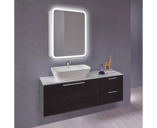 Mirror-cabinet Silver Mirrors Fidge 60