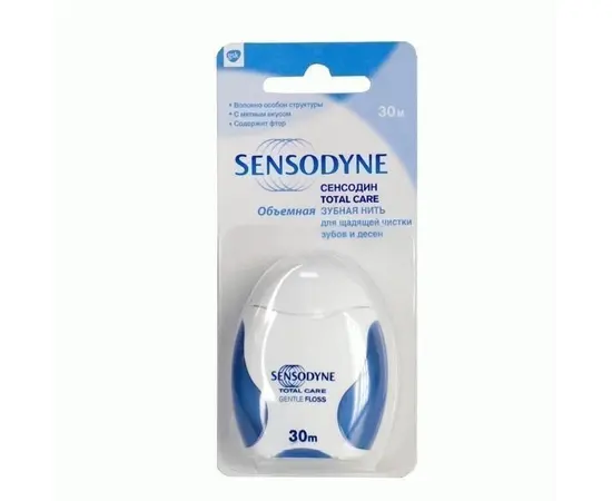 Зубная нить Sendodyne Total care 30 м