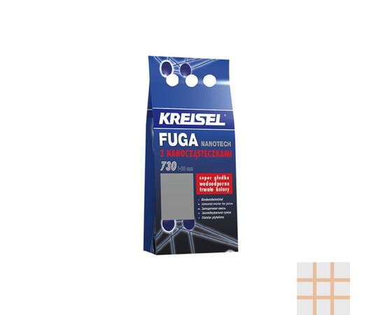 Затирка Kreisel Fuga Nanotech 730 19A абрикосовый 2 кг