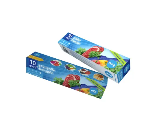 Freezer bag with zipper large size Easy 10pcs