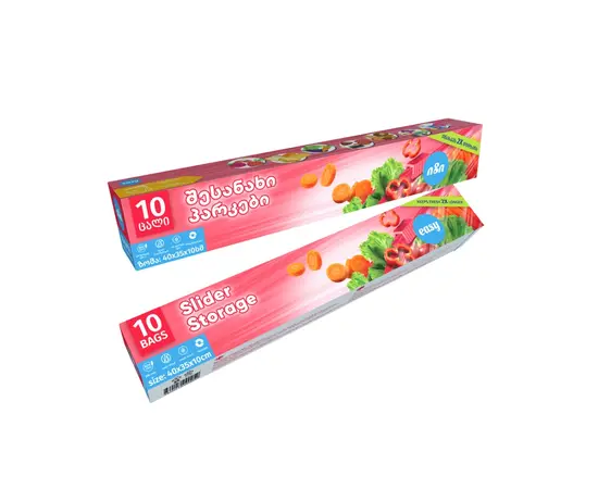 Storage bag with zipper extra large size Easy 10pcs
