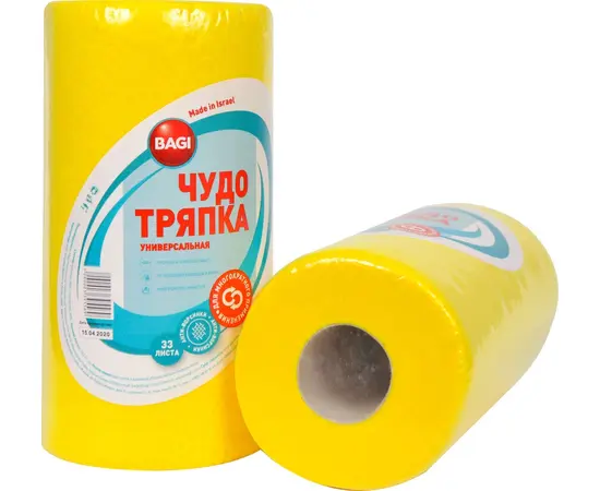 Тряпка Bagi Chudo Универсал 24.5x24.5 30шт+3