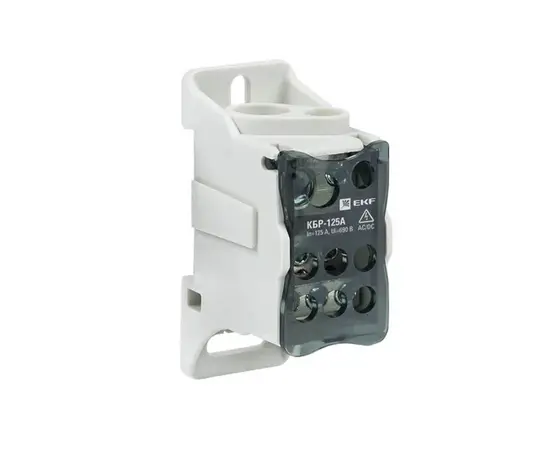 Terminal block EKF KBR on DIN rail 125A