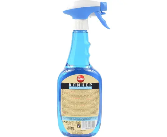 საწმენდი საშუალება მინისთვის Bagi Cleaner spray 500 მლ
