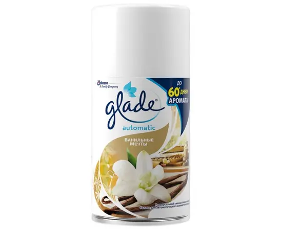 Сменный аэрозольный баллон SC Johnson Glade Automatic Ванильные мечты 269 мл