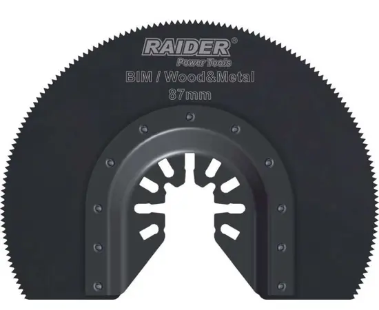 საცმი მულტიფუნქციური ინსტრუმენტისთვის Raider BIM 155604 87 მმ