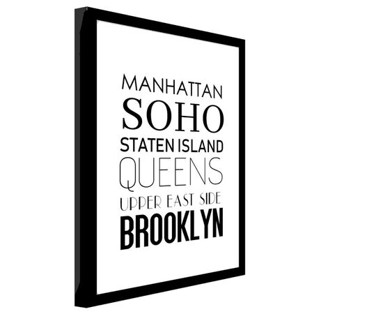 Picture in frame Styler Districts FP033 30X40 cm