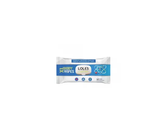 Wet wipes sports plus hygiene SALON LOLE'S XL