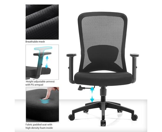 Office chair NOEL Sammy-M 2D