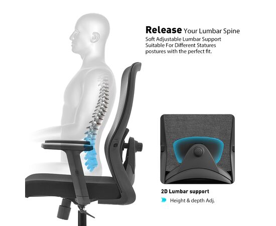 Office chair NOEL Sammy-M 2D