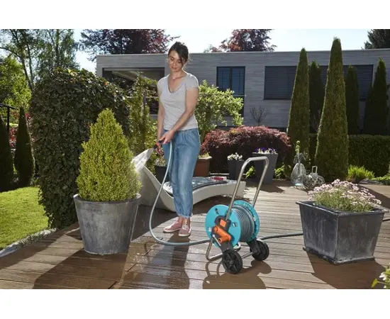 Hose reel trolley Gardena AquaRoll S 18502-20 1/2" 20 m