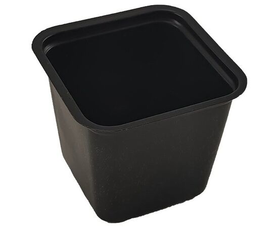 Plastic pot 15x20 (black) with drainage system