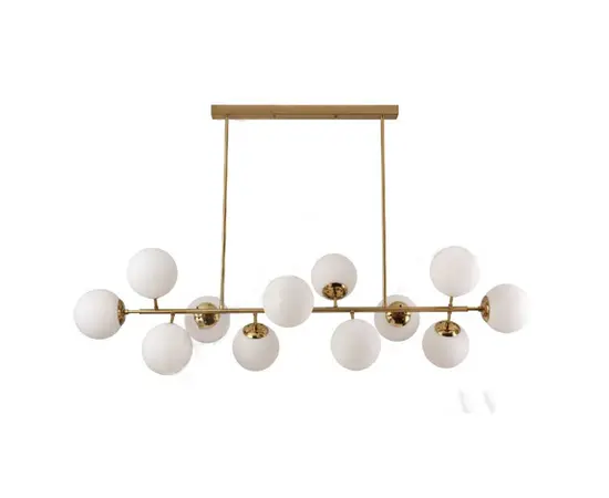 Люстра Pendent E27 12 2314-12 BZ WH золото белый