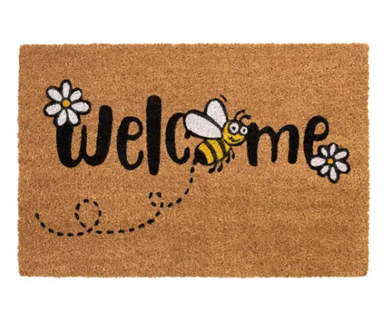 ფეხსაგები Hamat E-Coco Welcome Bee 40x60 სმ