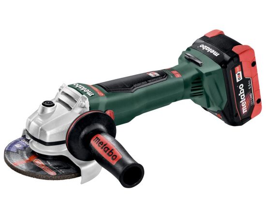 კუთხსახეხი მანქანა აკუმულატორის Metabo WB 18 LTX BL 125 QUICK 18V (613077660)
