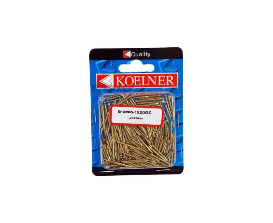 ლურსმანი Koelner 1,2X20 მმ მოთუთიებული 300 ც B-GWS-1220OC