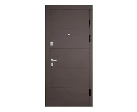Door metal external opening Feran 777 Right 960x2200mm wenge dark horizon