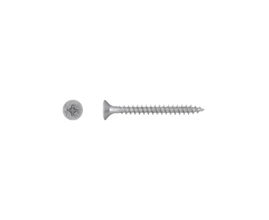 Screw universal hardening for wood white galvanized Koelner 3.5x16 mm 45 pcs B-UC-3516-B