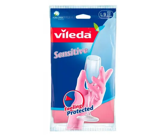Перчатки Vileda Sensitive L