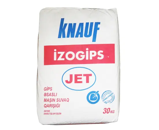 Штукатурка на гипсовой основе Knauf Izogips Jet 30 кг