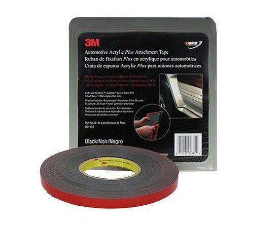 Double-sided car tape 3M 70320 12 mm 5 m black