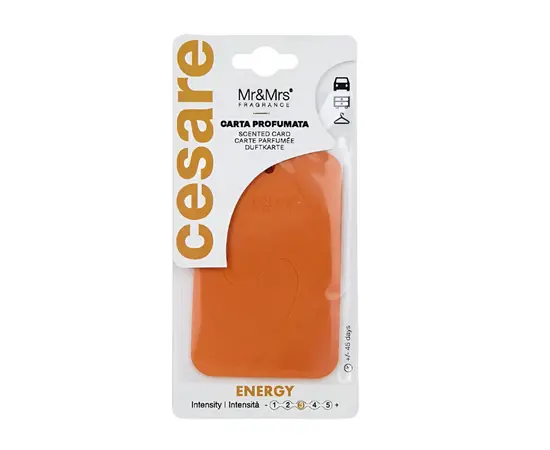 Ароматизатор Mr&Mrs Fragrance Cesare Cards Orange Energy