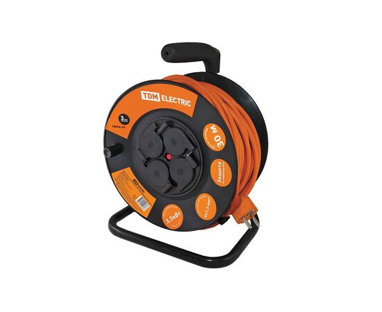 Катушка TDM 4х30м 3х1.5мм2 SQ1301-0541