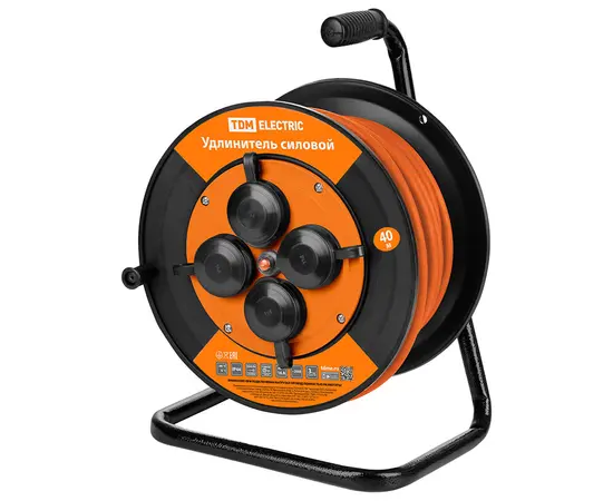 Катушка TDM 4х40м 3х1.5мм2 SQ1301-0542