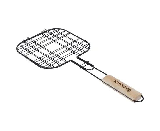 ბარბექიუს ბადე HAMBURGER GRILL NONSTICK BLACK