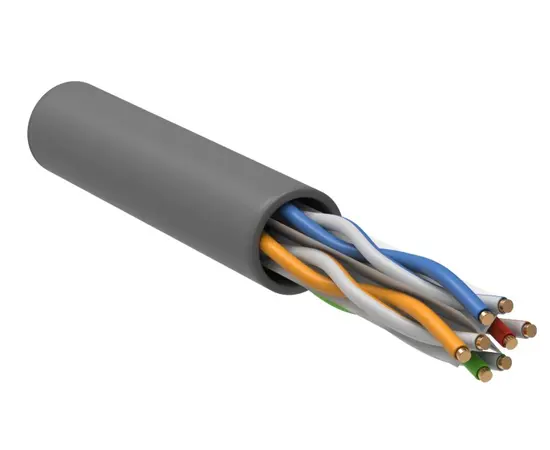 კაბელი IEK U/UTP Cat6 4х2х23AWG PVC