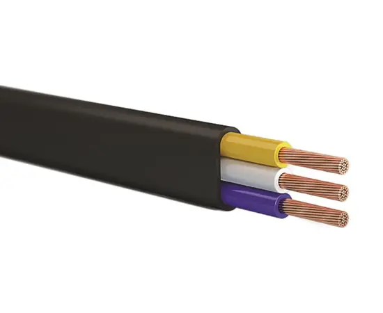 კაბელი Sakcable H05VVH2-F 3x2.5 20 მ.
