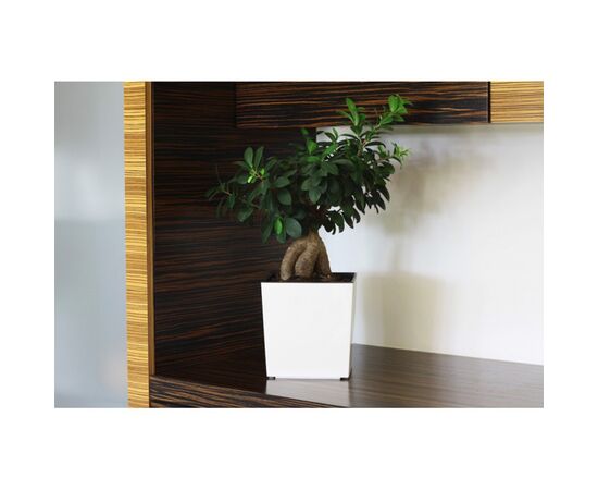 Flower pot Lamela JUKA planter white 25x25 cm