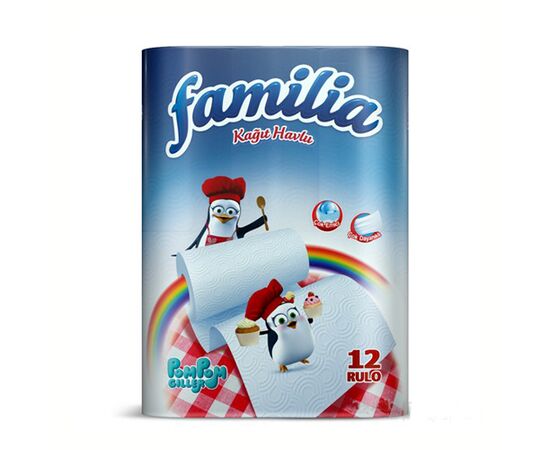 2 Roll kitchen towel Familia 12 pc.