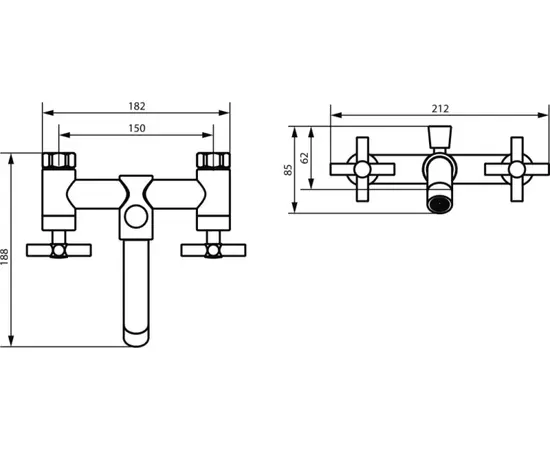 Bath faucet Damixa Neo Classic 241000000