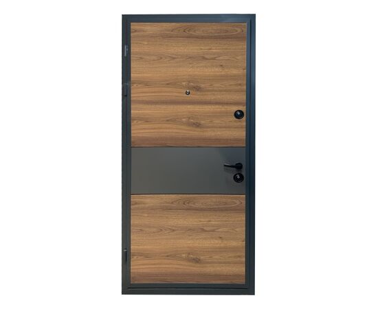 ლითონის კარი შიდა გაღება TR002 Left 960x2200mm 1.5/1.0mm MDF 10/10mm