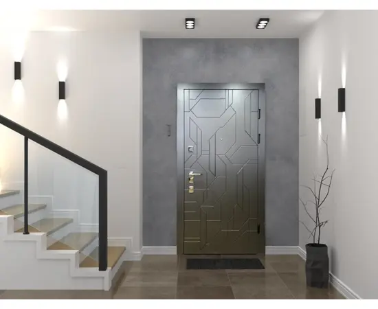 Metal door external opening DOORS mod.888 PR120 Right 960x2200mm 1.5/2mm MDF 10/16mm