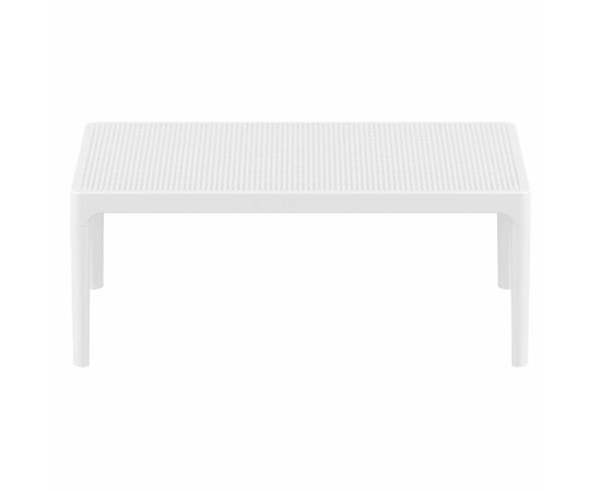 მაგიდა ჟურნალის თეთრი Sky Pearl 100x40x60 სმ
