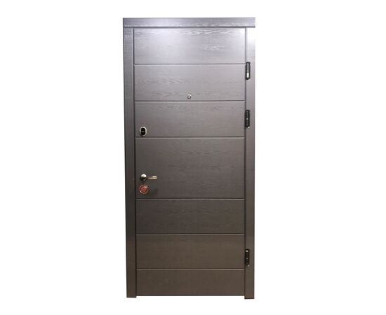 Дверь металлическая ПК-202 70х960х2200 мм Right в/о дуб грифель горизонт