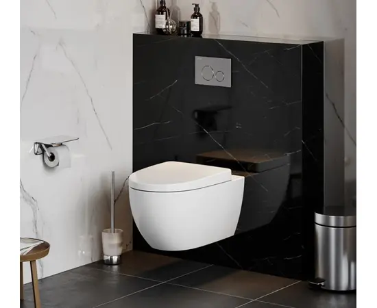 Wall hung toilet  AM.PM Awe C111738SC with microlift seat