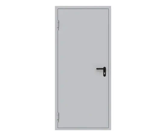 Fire-resistant metal door Padilla UF009  7035L REVE grey 63x990x2140 mm