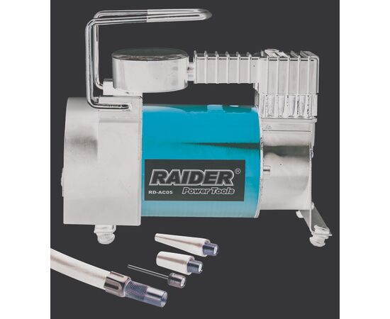 Air compressor with accessories Raider RD-AC05 12V