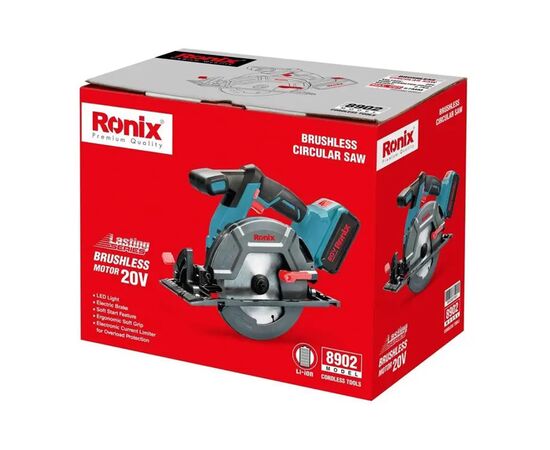 ხერხი დისკური აკუმუმლატორი Ronix 8902К