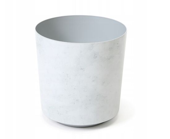 Flower pot Lamela Cover pot SOLO IML 300 marble white