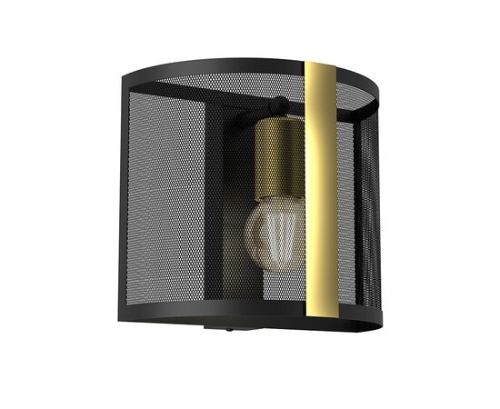 Sconce Luminex 4147 Kaga 1 E27 15W black Gold