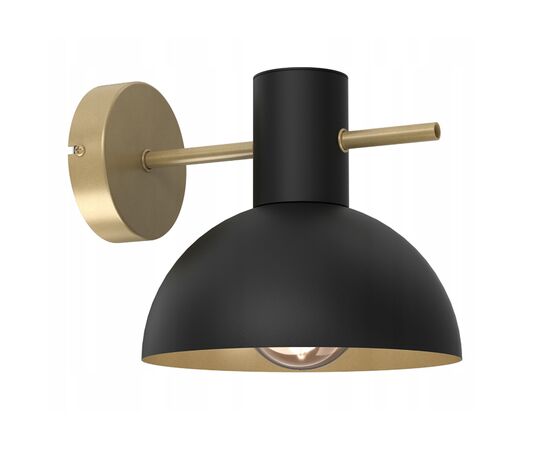 Бра Luminex 4284 kinkiet 1 E27 15W черный Золотой