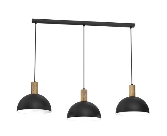 საკიდი Luminex 4330 Handa 3 E27 შავი ხე