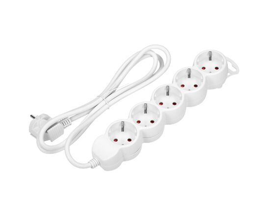 Extension ORNO 5x3m 3x1.0mm Schuko white